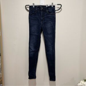 Abercrombie Simone high rise super skinny jeans